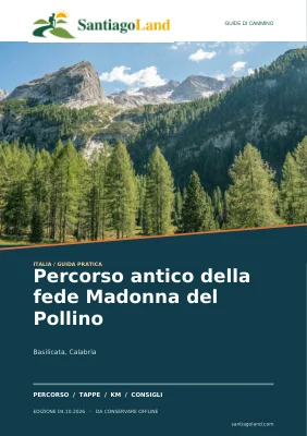 Copertina della guida Percorso antico della fede Madonna del Pollino