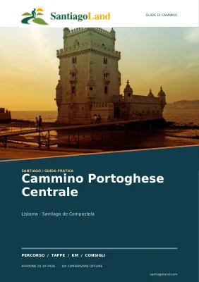 Copertina della guida Cammino Portoghese Centrale