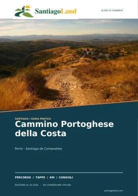 Copertina della guida Cammino Portoghese della Costa