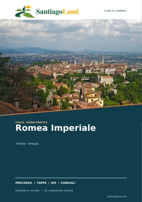Copertina della guida Romea Imperiale