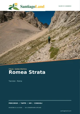 Copertina della guida Romea Strata