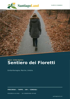 Copertina della guida Sentiero dei Fioretti