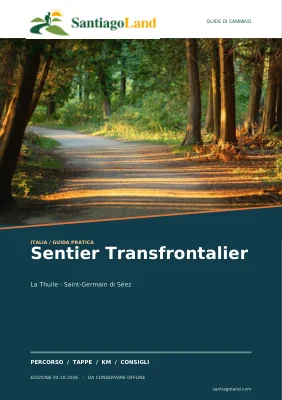 Copertina della guida Sentier Transfrontalier