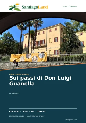 Copertina della guida Sui passi di Don Luigi Guanella