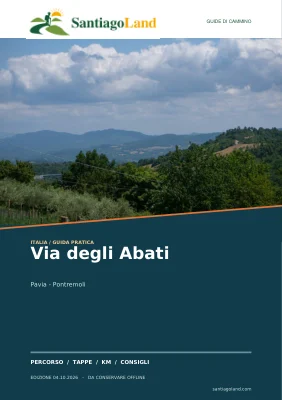 Copertina della guida Via degli Abati