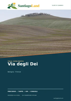 Copertina della guida Via degli Dei