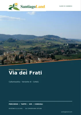 Copertina della guida Via dei Frati