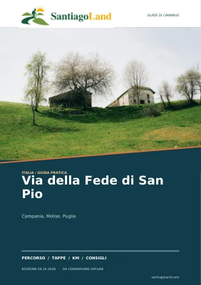 Copertina della guida Via della Fede di San Pio
