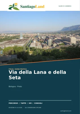 Copertina della guida Via della Lana e della Seta