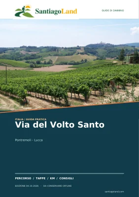 Copertina della guida Via del Volto Santo