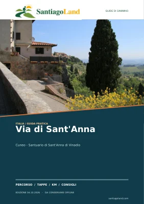 Copertina della guida Via di Sant’Anna