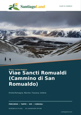 Copertina della guida Viae Sancti Romualdi (Cammino di San Romualdo)