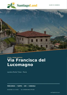 Copertina della guida Via Francisca del Lucomagno