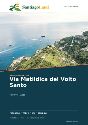 Copertina della guida Via Matildica del Volto Santo