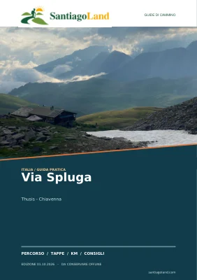 Copertina della guida Via Spluga