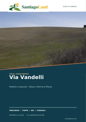 Copertina della guida Via Vandelli